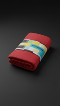 Acrylic Scarf With Bold Graphics