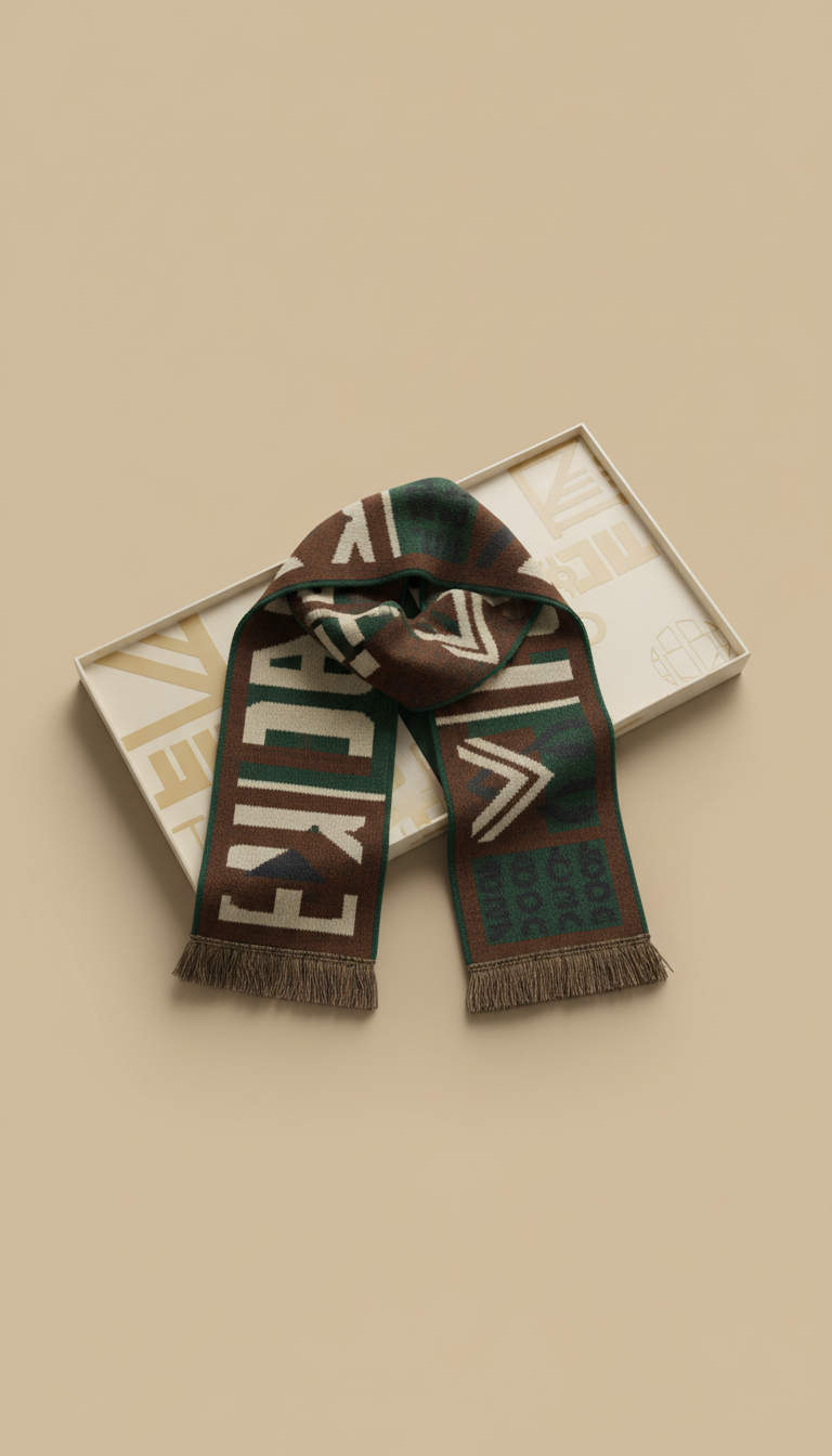 Merino Wool Heritage Scarf